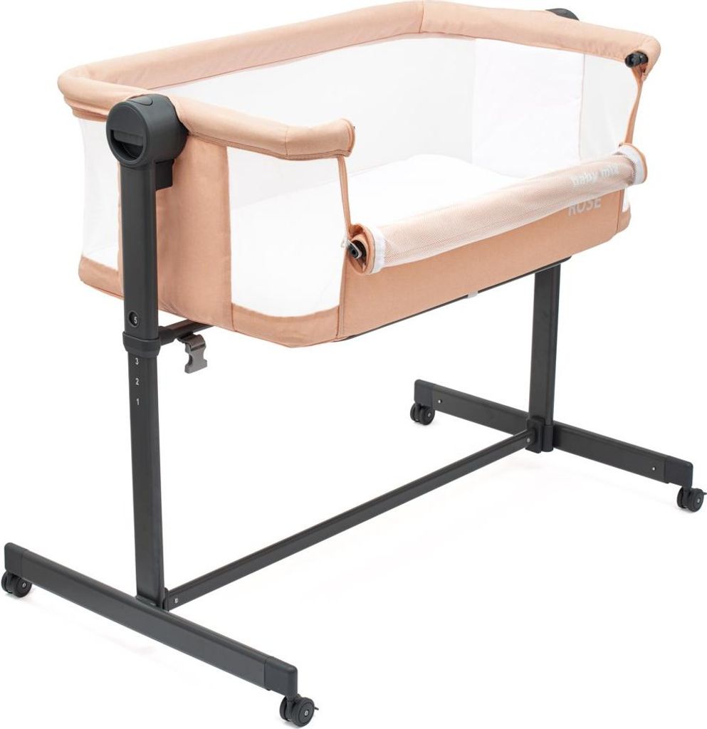 Krippe Rose Baby Mix lachs