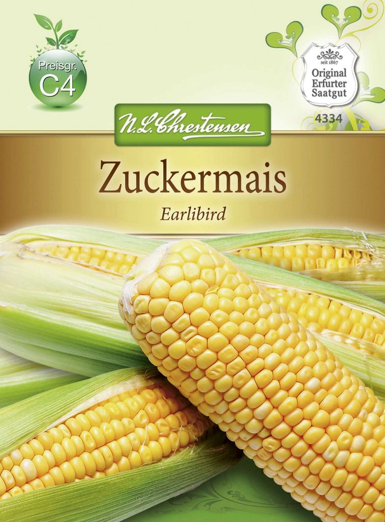 Zuckermais Earlibird F1 | Maissamen von N.L. Chrestensen Produktbild 