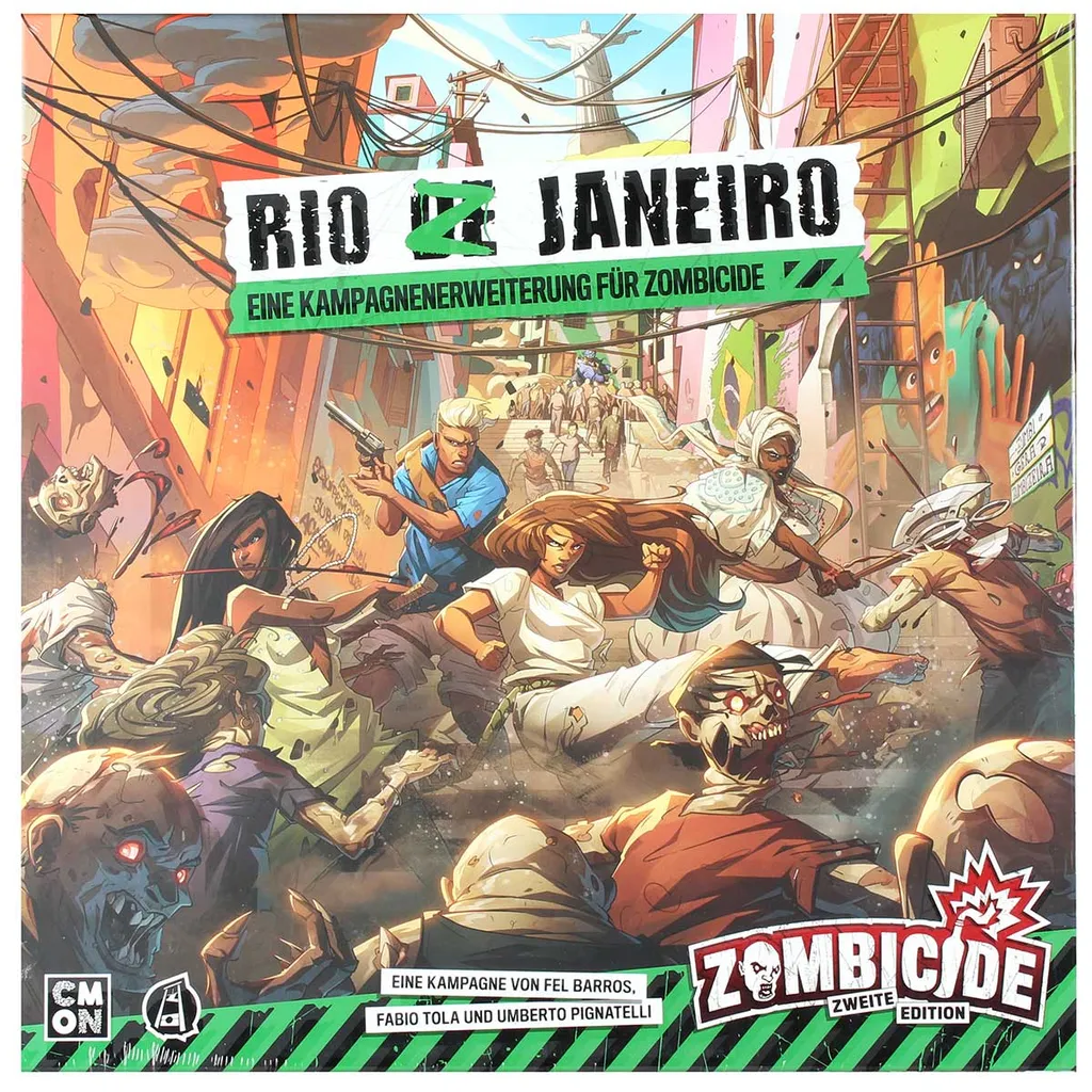 Zombicide 2nd Edition Rio Z Janeiro - Idéal pour vos Soirées Jeux