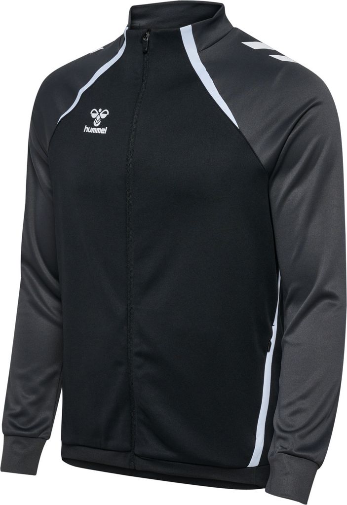 Hummel hmlLEAD 2.0 TRACK ZIP JACKET BLACK/ASPHALT XL