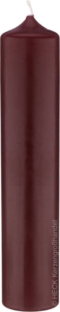 Altarkerze Bordeaux 400 x Ø 60 mm, 1 Stück