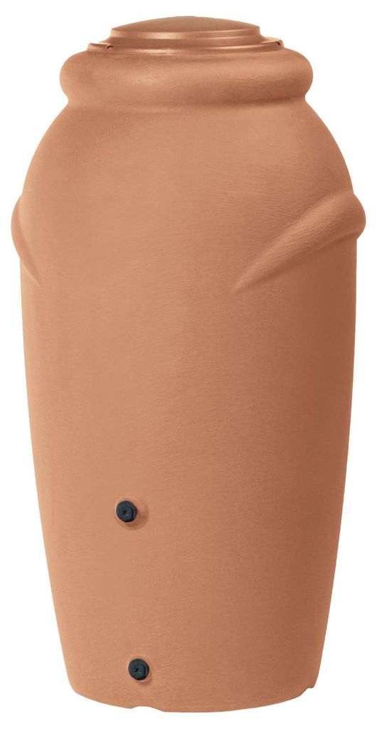 Regentonne Amphore BOLOGNA 210 Liter terracotta inkl. Hahn Produktbild 