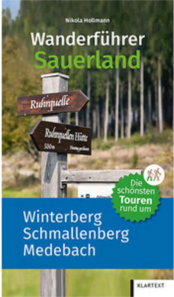 Wanderführer Sauerland 1 : Guide de Randonnée Pédestre en Allemagne