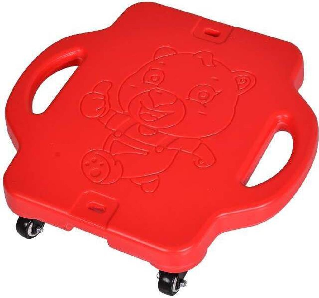 Big Bear Aufsitzroller für Kinder, rot, Balance-Scooter, 58x50x11 cm