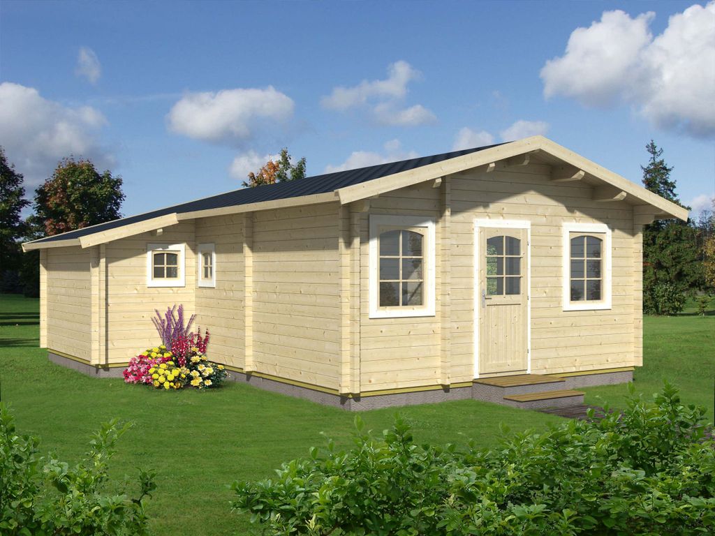 Palmako Ferienhaus Emily 39,2 m² - 70 mm
