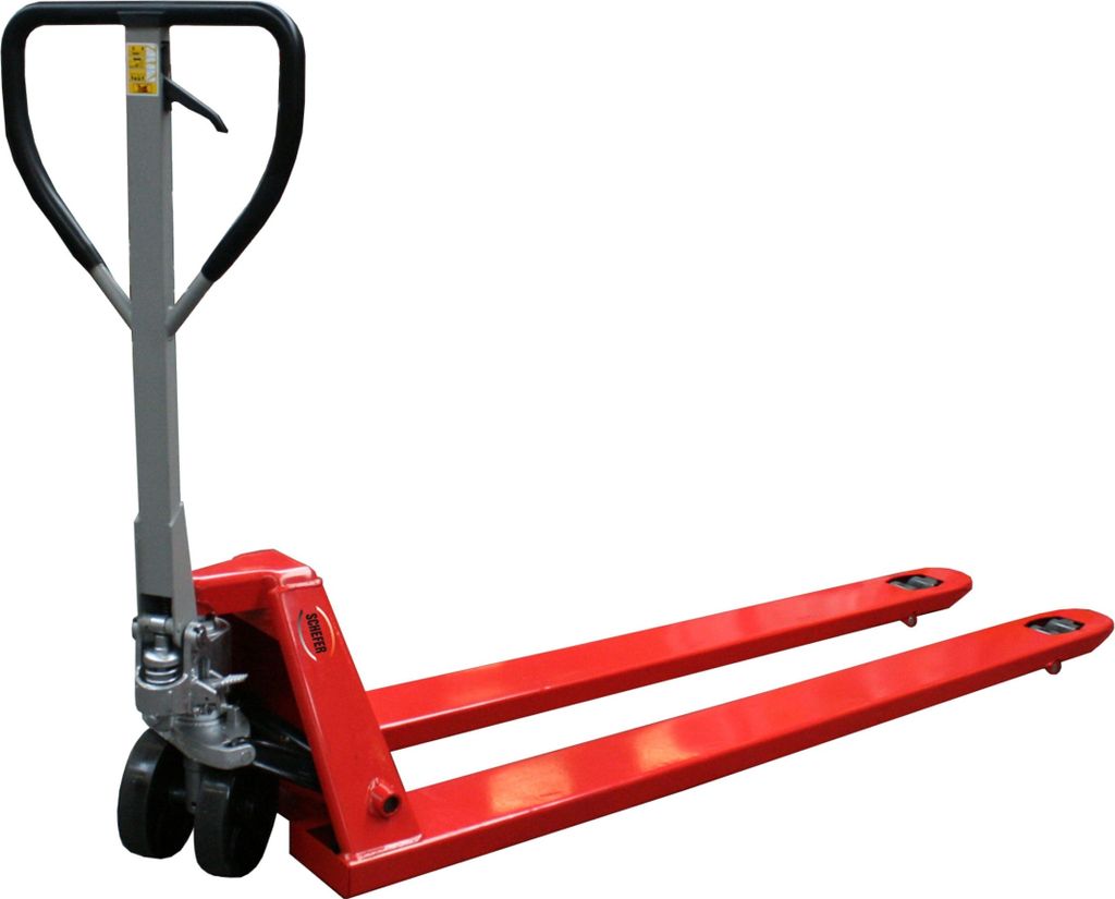 Schefer Gabelhubwagen Premium mit langer Gabellänge 1800mm Tragkraft 2000kg