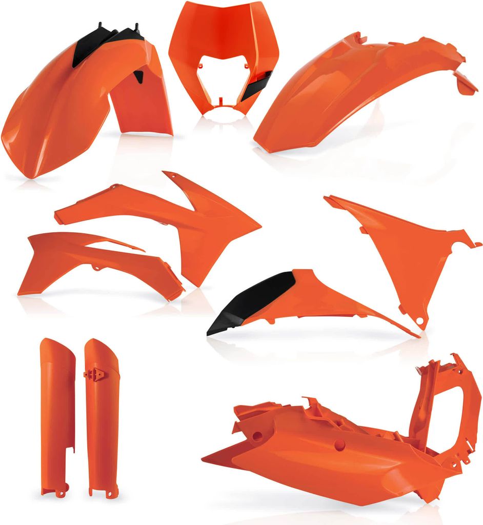 ACERBIS Verkleidungssatz 10 Teile Orange für KTM
