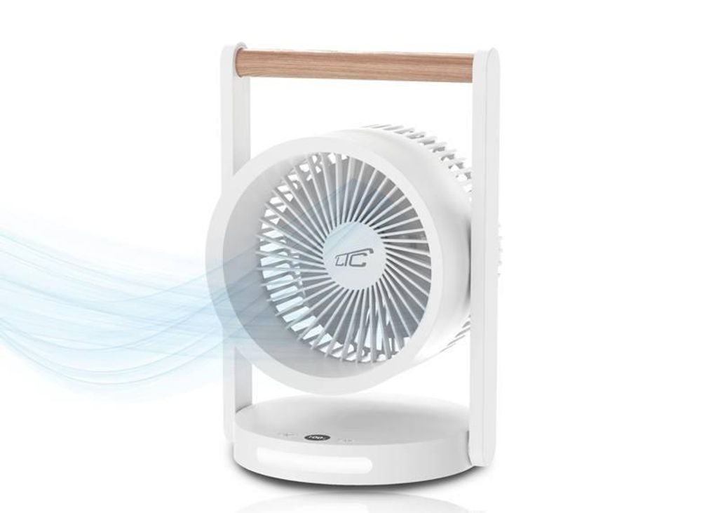 Bezdrátový stolní ventilátor s LCD a nočním světlem LTC Obrázek produktu 