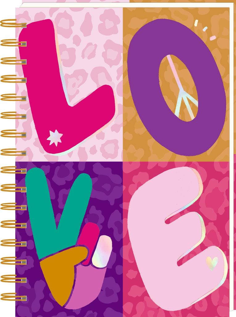 Ringbuch DIN A5: LOVE - Friends Forever