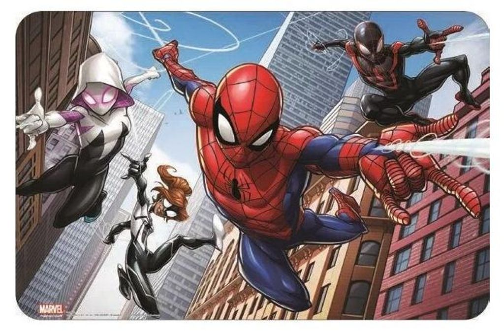 Spiderman Platzset Tischunterlage für Esstisch, Kunststoff, Produktbild 