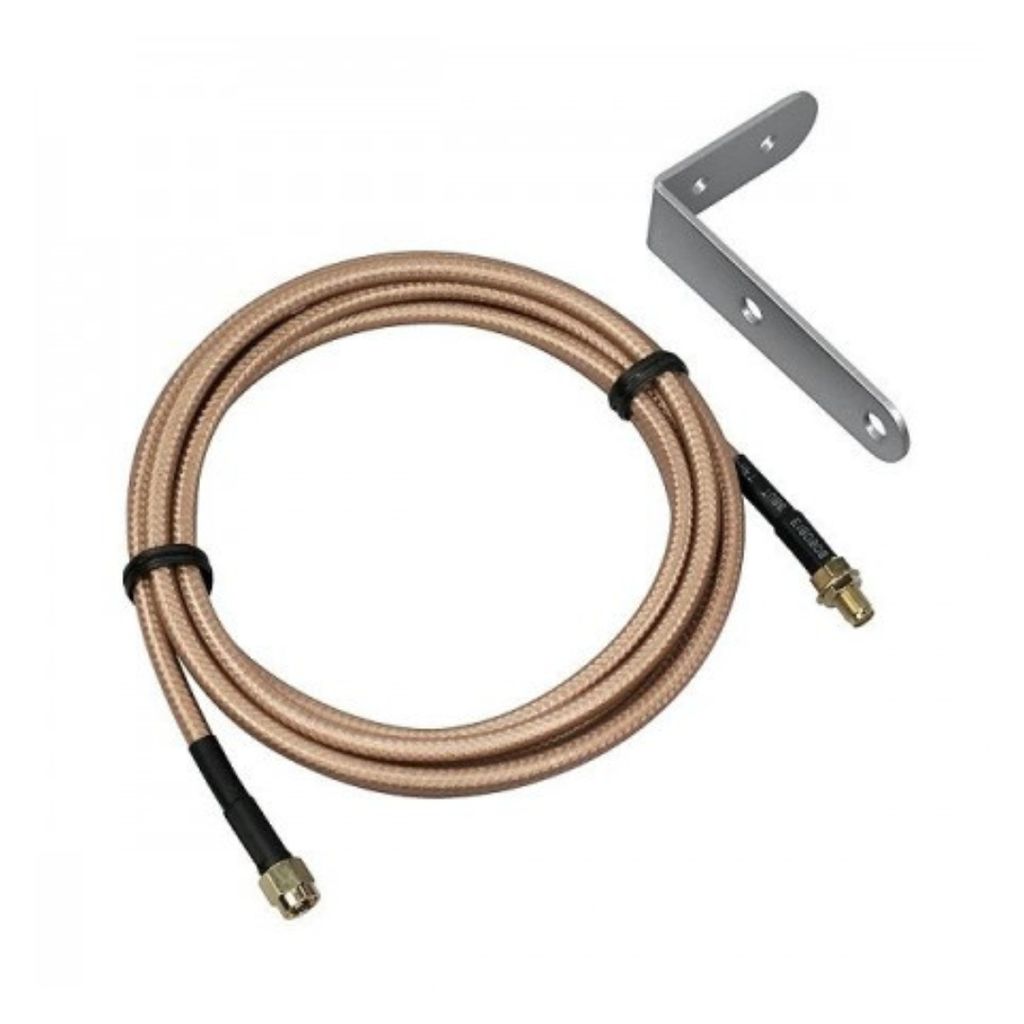 PENTATECH 27225 Antennen Verlaengerungskabel 4.00m Schwarz