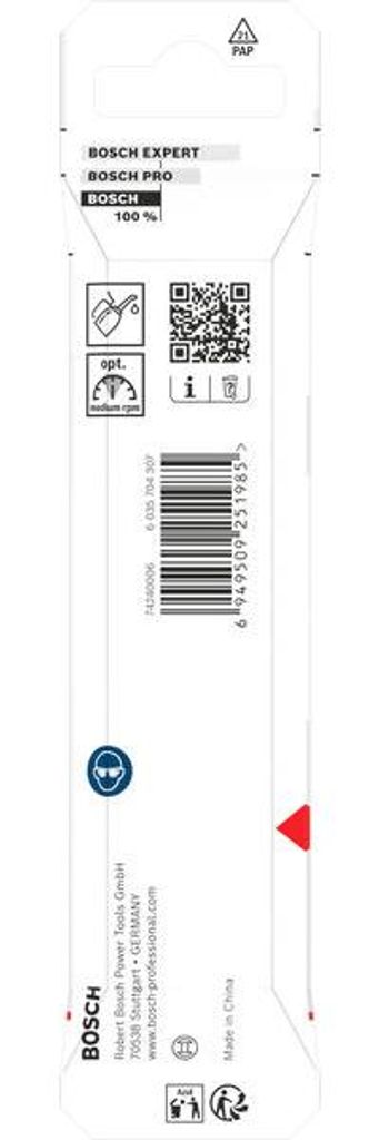 Metal HSS Spiralbohrer, 6,8 x 69 x 109 mm, HEX 1/4 Schaft