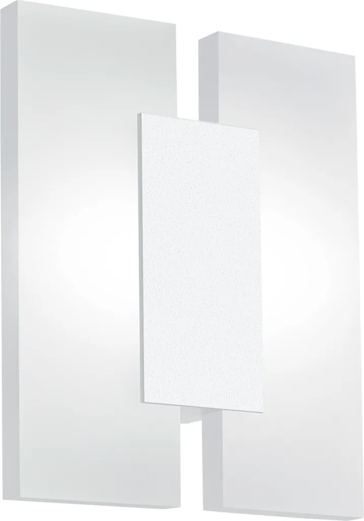 Lampe LED 960lm Blanc Satiné Eglo Metrass 2 avec Éclairage Homogène