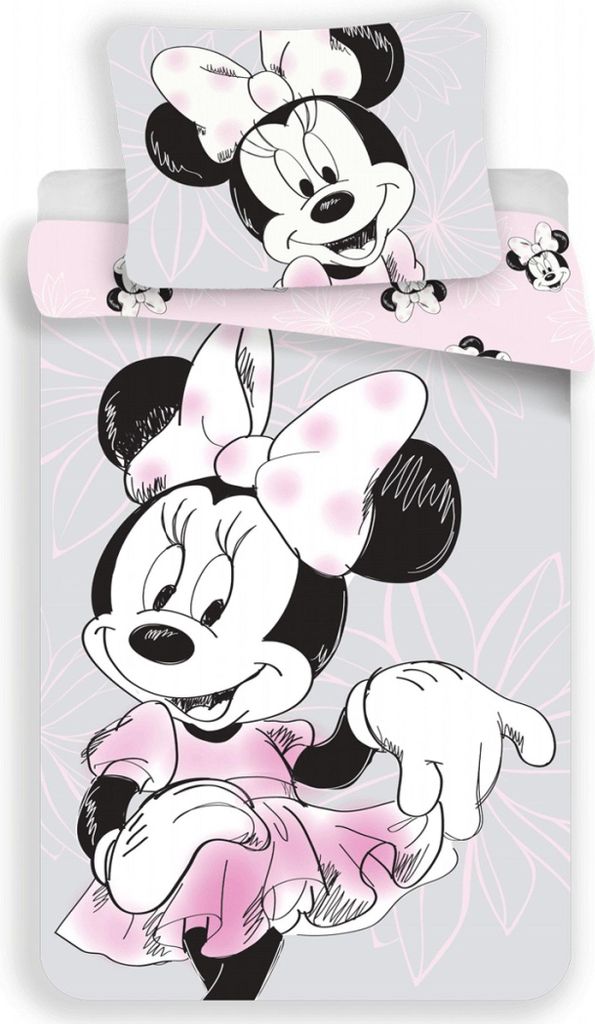 Jerry Fabrics Disney Minnie Mouse Bettbezug Beautiful - 140 Produktbild 
