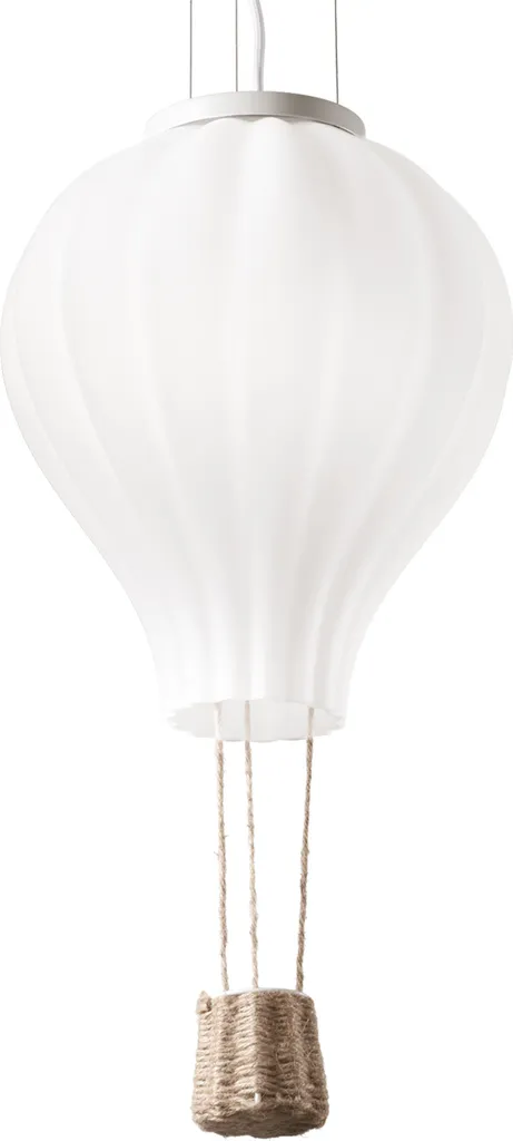 Suspension DREAM BIG SP1 D42 Blanche Design Montgolfière avec E27