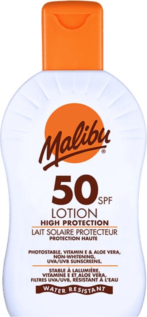 Malibu Protective Lotion SPF50 Wodoodporny Balsam 200ml Zdjęcie produktu 