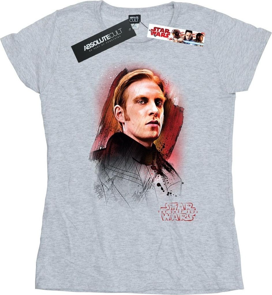 Star Wars - "The Last Jedi" T-Shirt für Damen BI42702 (XL) (Grau)