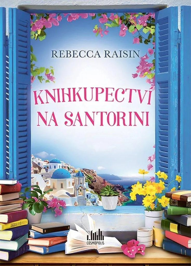 Puzzle 3D Book Nook Buchhandlung auf Santorin - Bibliothèque Miniature