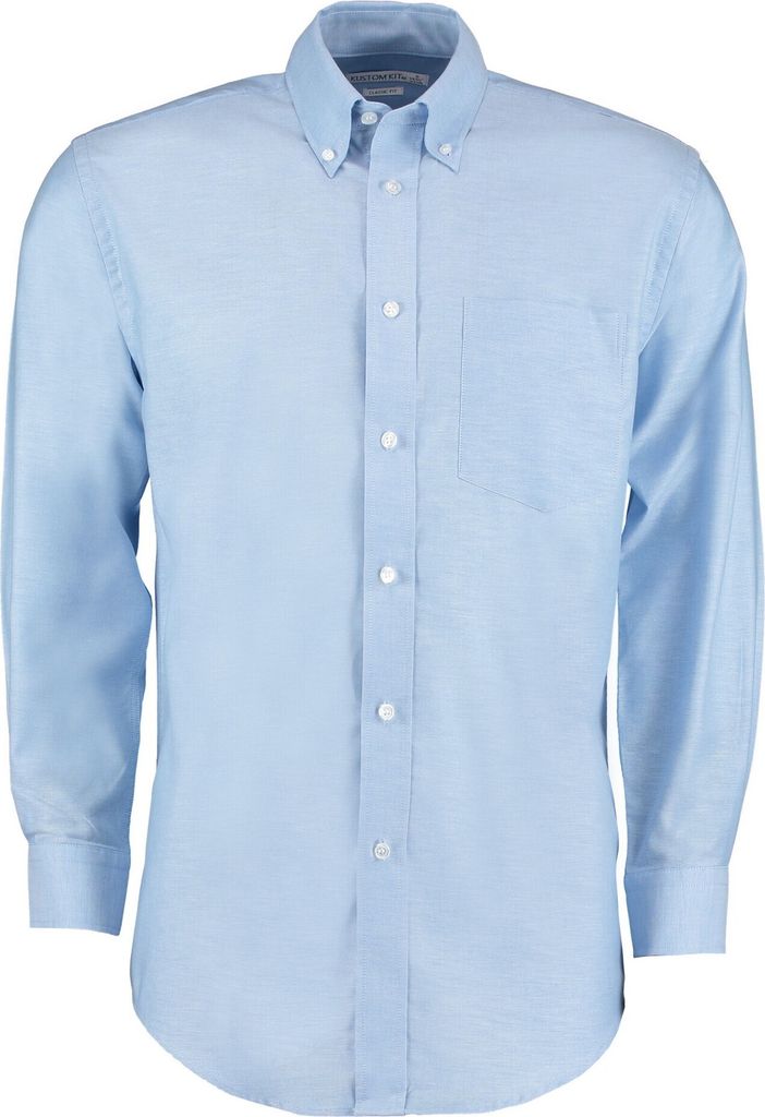Kustom Kit - Hemd für Herren Langärmlig PC5775 (51cm) (Hellblau)