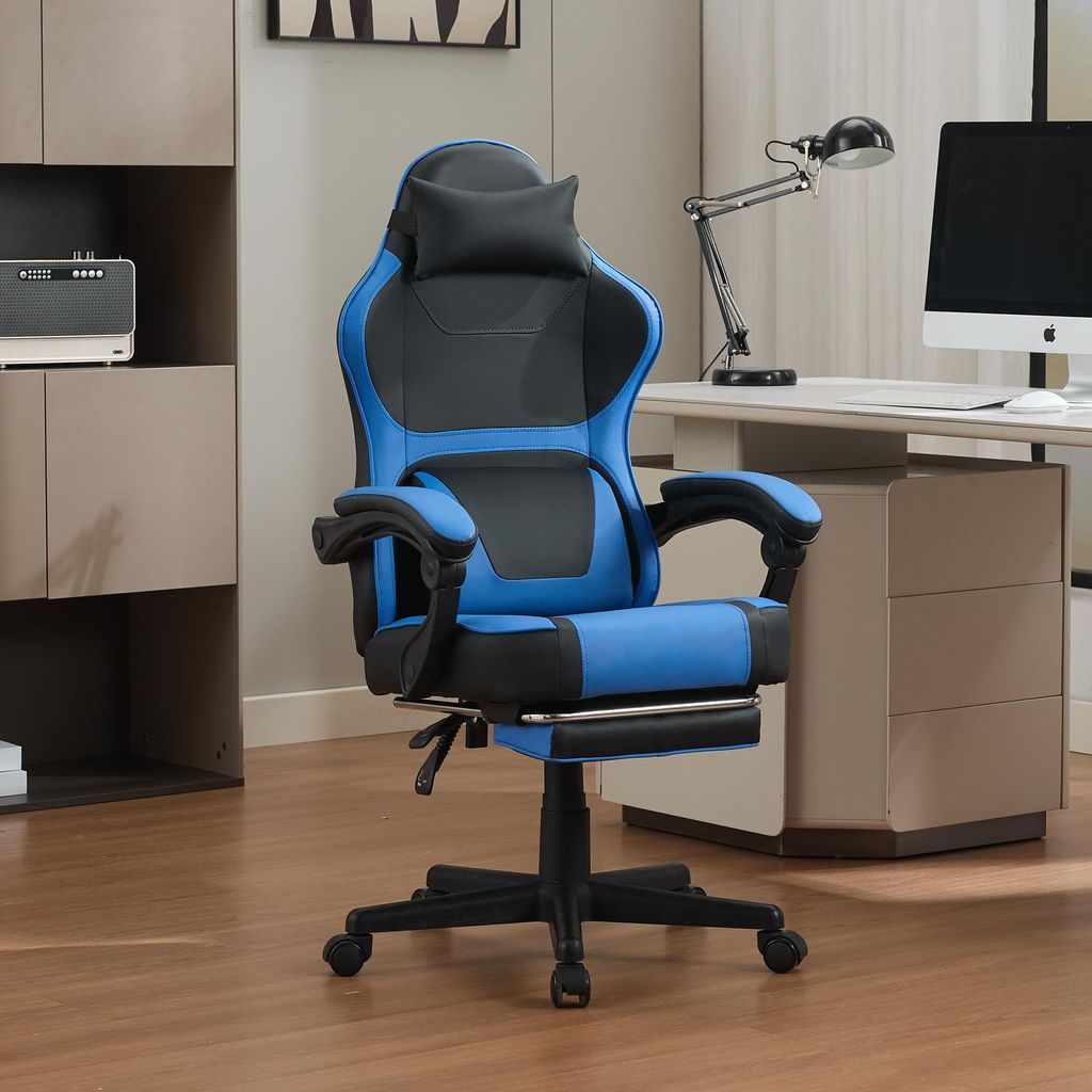 Eleganter Smart-Gaming-Sessel mit Aufbewahrungstasche, feiner Naht, 3-stufiger er Gaslift (TUV/SGS), hoher Sitzkomfort