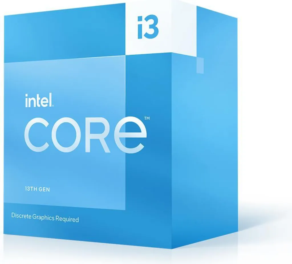 Processeur Intel Core i3-13100F idéal pour le Télétravail et Multimédia