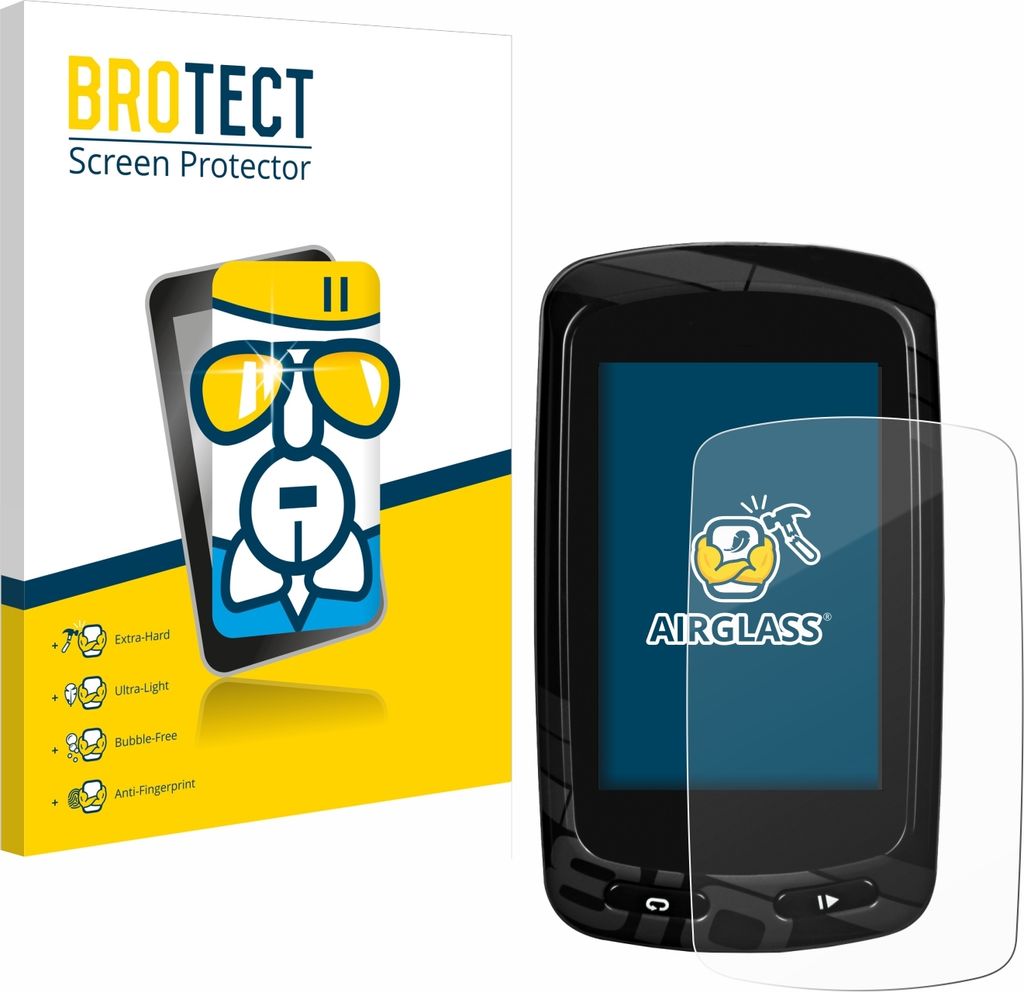 BROTECT Schutzglas für Garmin Edge 810 Schutzfolie Panzer Folie Glas Display Schutz klar