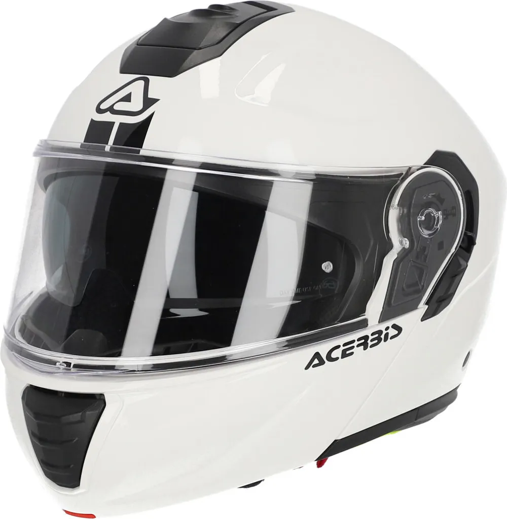 Casque moto jet pliable Acerbis TDC blanc pour protection urbaine M