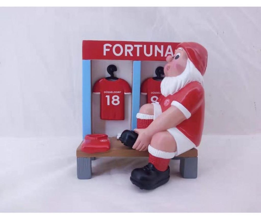 Mini gnomo da giardino "Cabina" Fortuna Düsseldorf Immagine del prodotto 