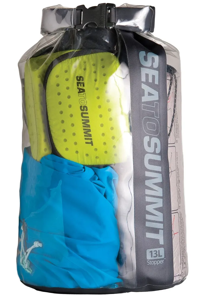 Sea to Summit Borsa Viaggio 13L Clear Stopper Black | Accessori Kayak - 2