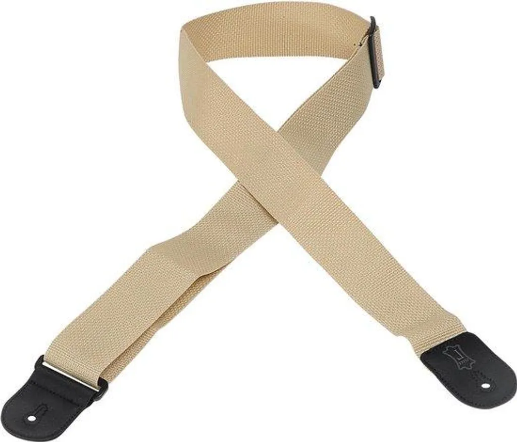 Sangle de guitare anti-chute en polypropylène réglable et embouts polyester
