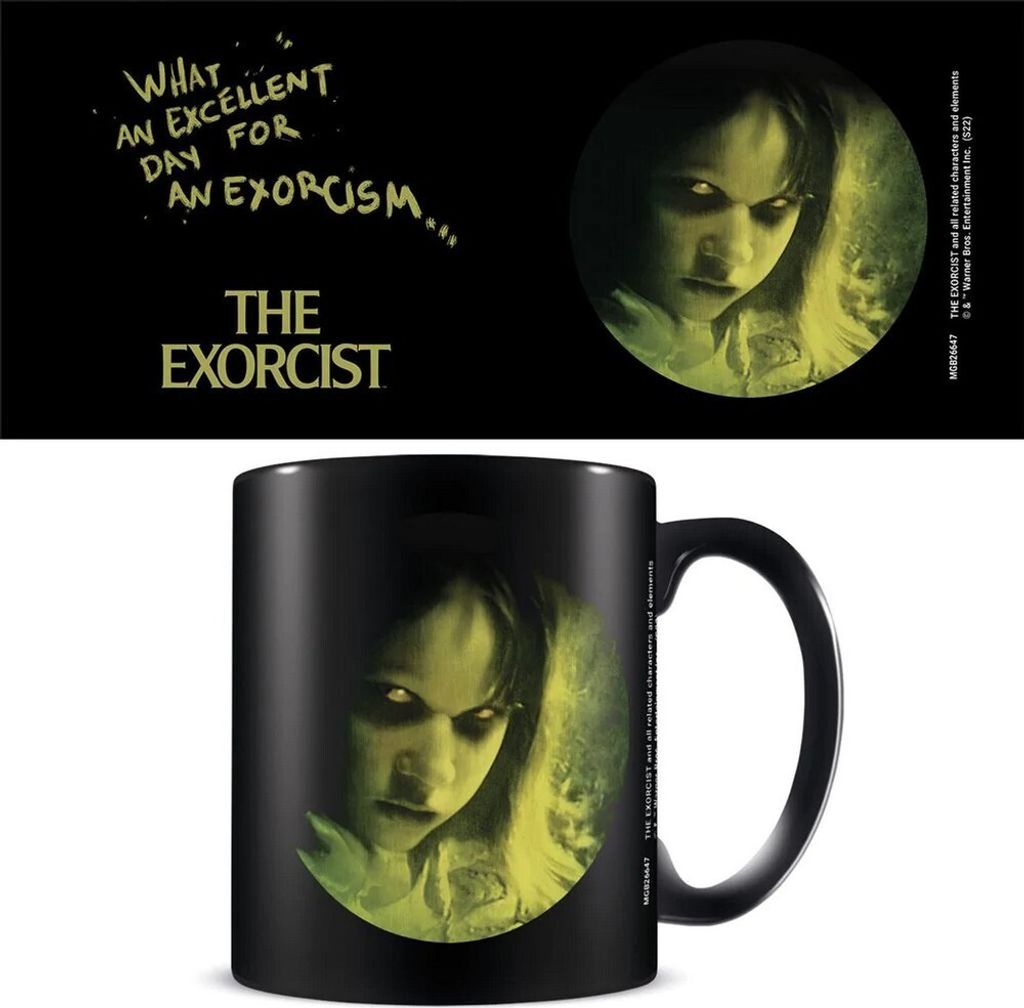 The Exorcist - "Excellent Day" Kaffeebecher PM5695 (Einheitsgröße) (Schwarz)