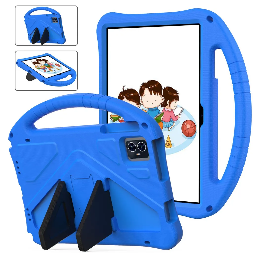 Cover Blackview Tab 80 10.1 Bambini 2023 - Guscio EVA Anti-Caduta Blu