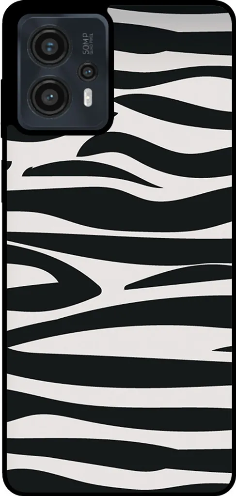 Cover Zebrata Motorola Moto G13 G23 G53 | Stile Wild Smartphonica