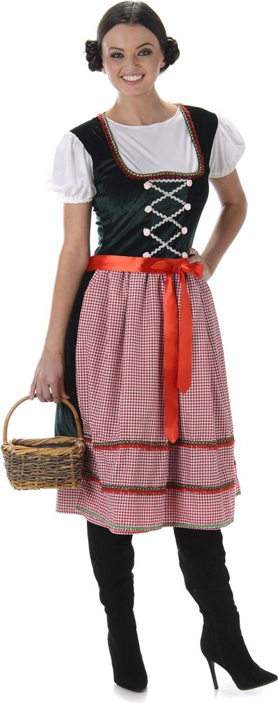 Costume Dirndl da donna bavarese costume tradizionale Immagine del prodotto 