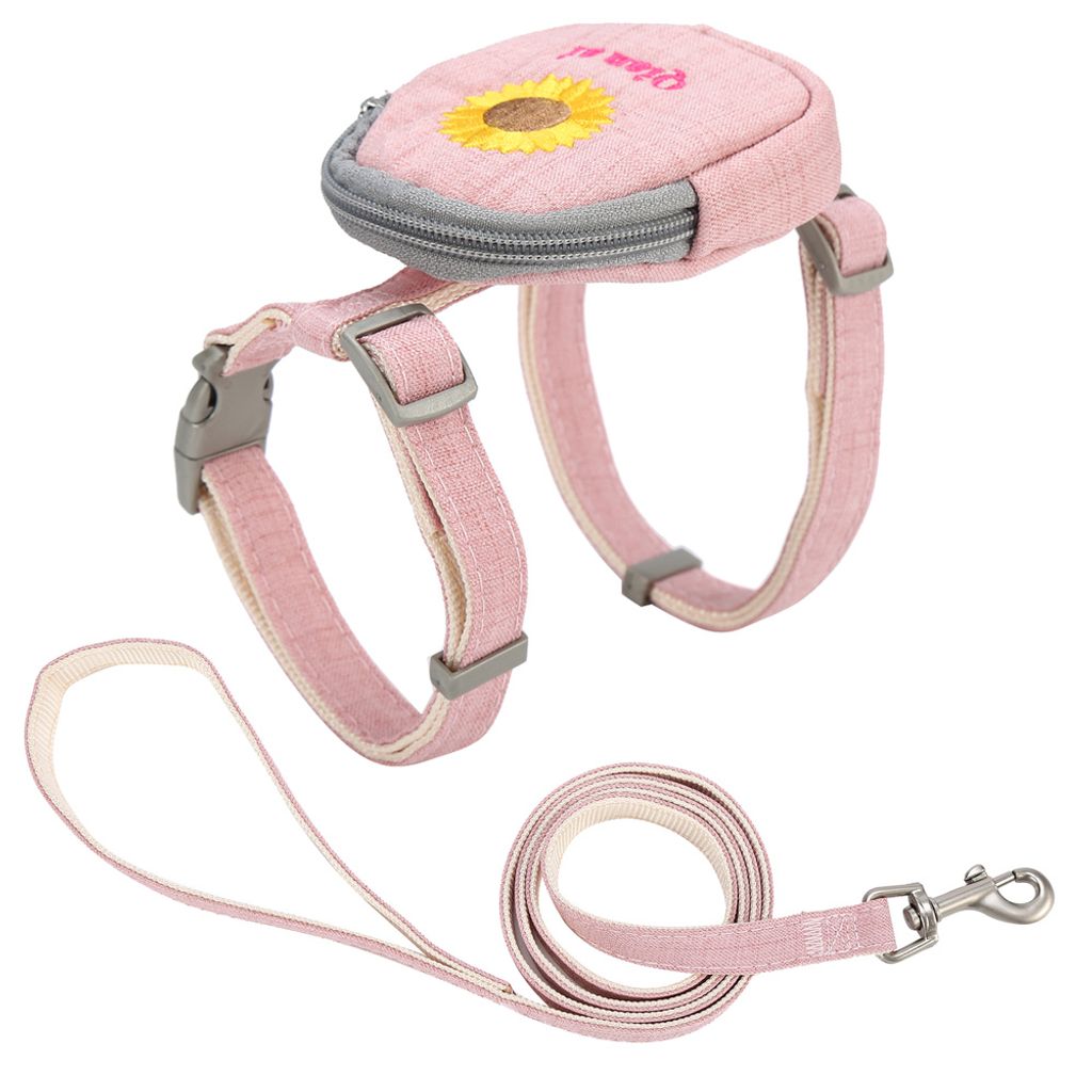 Hunde-Rucksackgeschirr - Verstellbares No-Pull Geschirr Mit Tasche