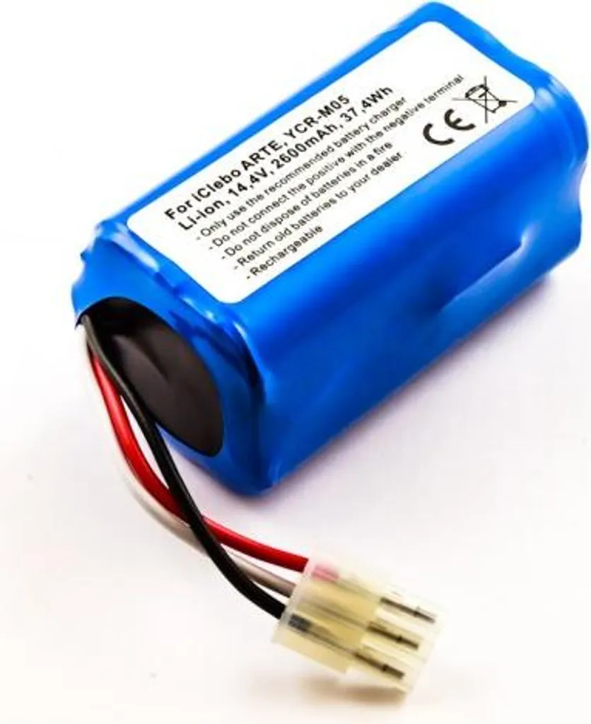 Batterie iClebo ARTE YCR-M05 et POP YCR-M05-P de Haute Capacité 2200mAh