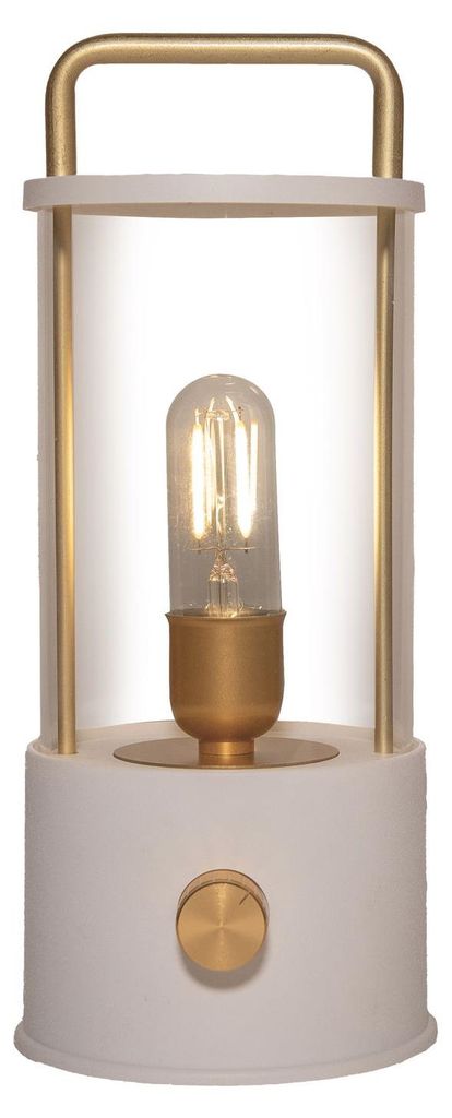 Oplaadbare lantaarn warm wit dimbaar 1200mah incl. usb Productafbeelding 