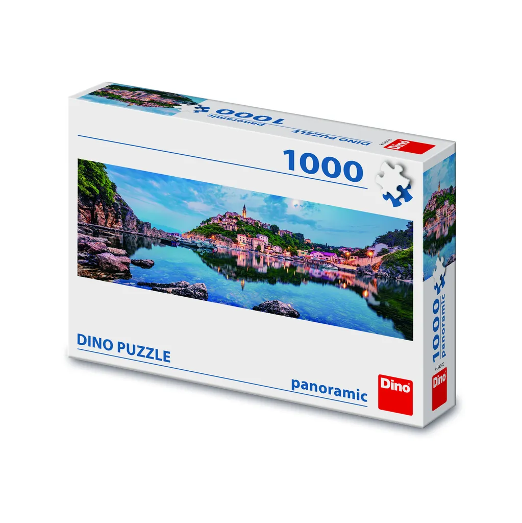 Puzzle panoramique 1000 pièces île de Krk - Haute définition et design
