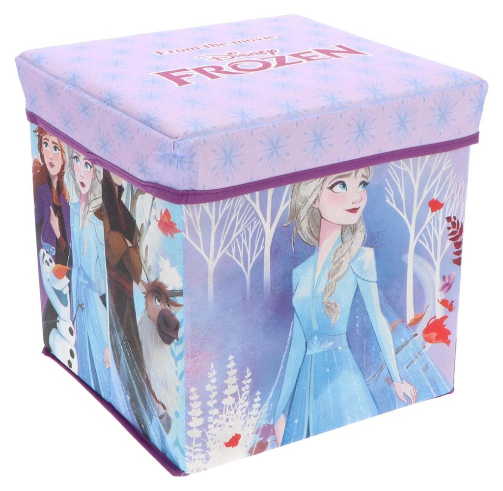 Frozen Sitzbox Aufbewahrungsbox zusammenklappbar 30x30x30 Produktbild 