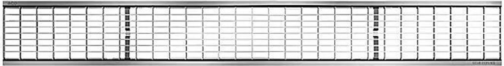 Gitterrost für Entwässerungsrinne Galaline, 100 x 13,1 x 2 Produktbild 