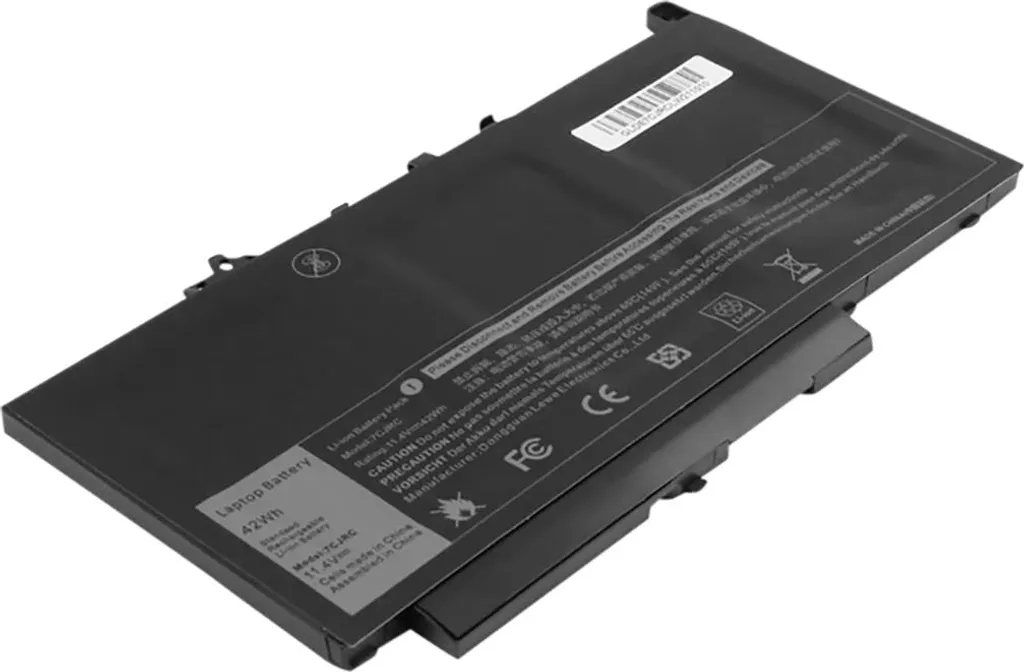 Batterie Li-Polymer 11.4V 3680mAh pour Dell Latitude E7270 Longue Durée