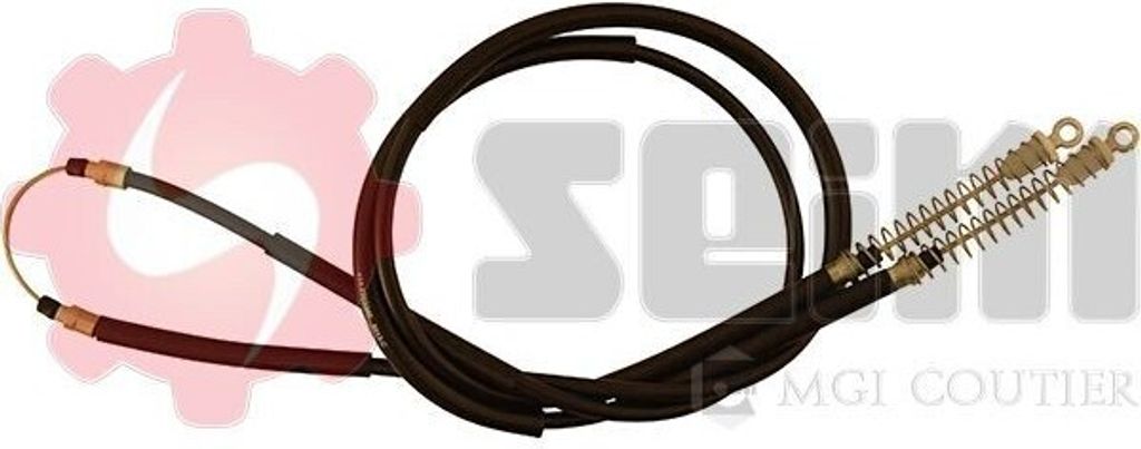 SEIM Handbremsseil Seilzug Feststellbremse für FIAT Seicento / 600 Schrägheck (187) Hinten 703340