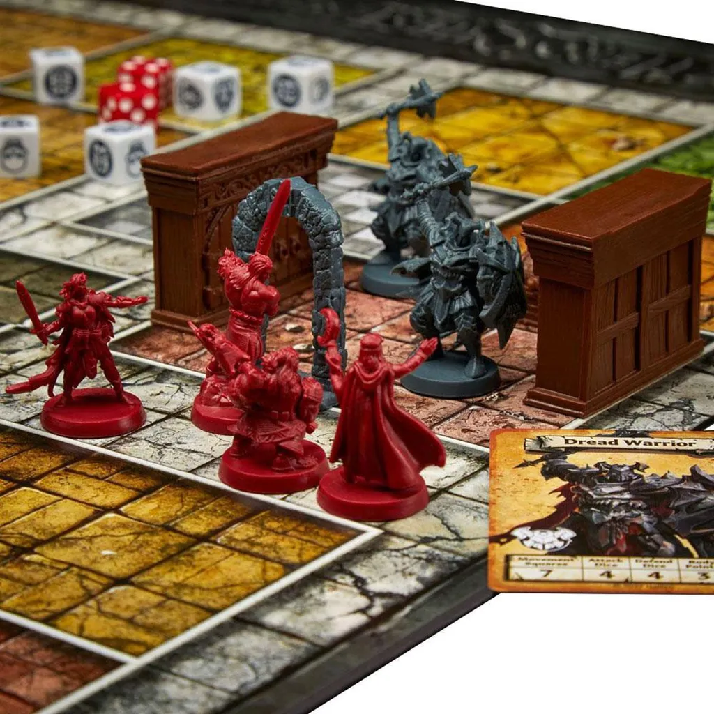 HeroQuest Système de Jeu de Base 2022 Version Anglaise - Jeu Hasbro