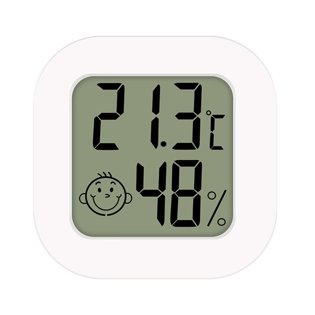 AXFEE Mini Thermometer Hygrometer Digital - Innen Klimamesser LCD | Für Babyzimmer & Wohnraum