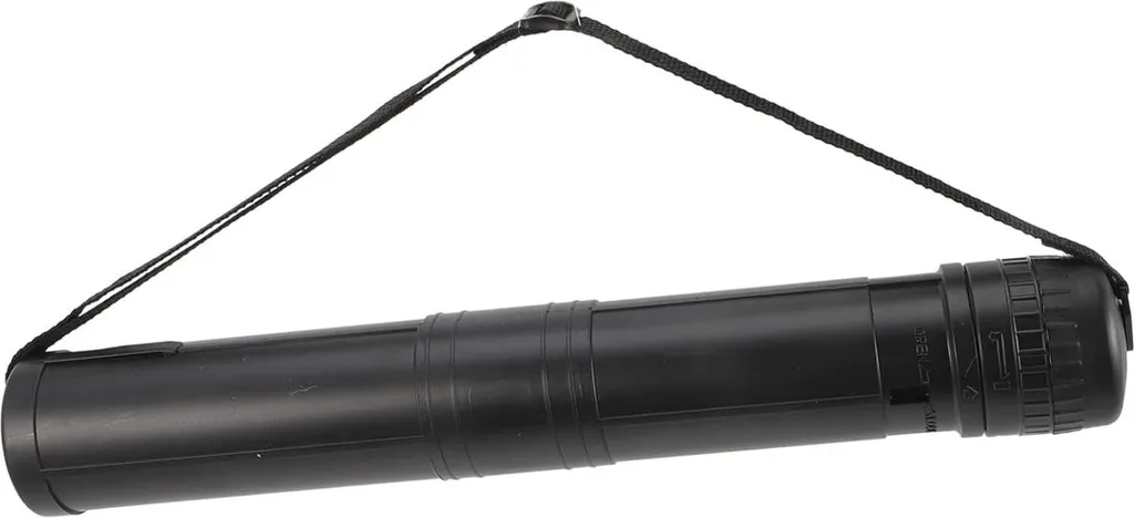 Tube de transport pour plans et calligraphies avec bandoulière