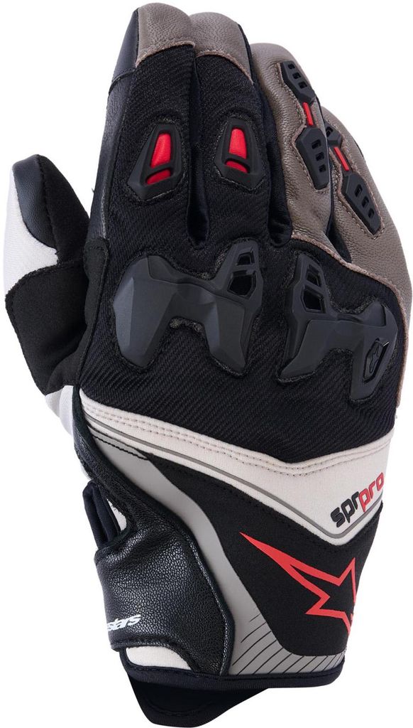 Alpinestars SP-R Pro Motorradhandschuhe, braun/schwarz, 2XL