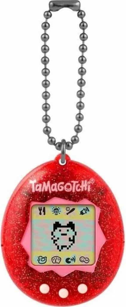 Tamagotchi interactif avec capteur de soin et jeux intégrés pour enfant