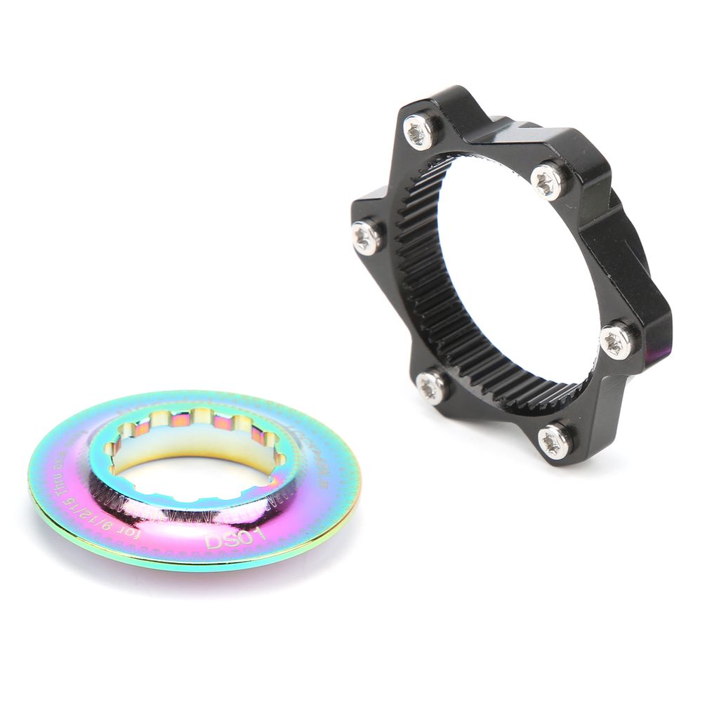 Centerlock 6-Loch Adapter,Mountainbike Nabe Center Lock,Fahrrad Nabe Center Lock Umrüstung 6 Bolzen,6 Bolzen Scheibenbremsrotor Adapter,Fahrrad Na...