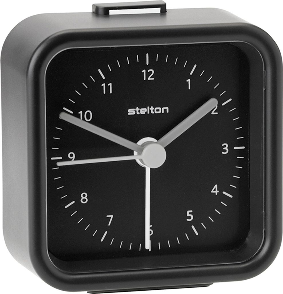 Stelton - Okiru Wecker, schwarz Produktbild 