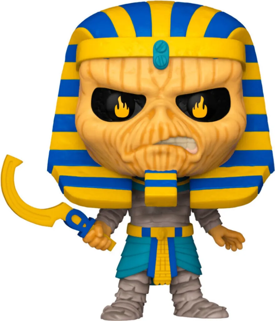 Pharoah Eddie Iron Maiden Funko Pop! Premium Figurine Winylowa Détails Or